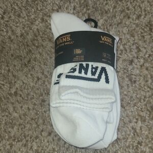 Vans White Ankle Socks